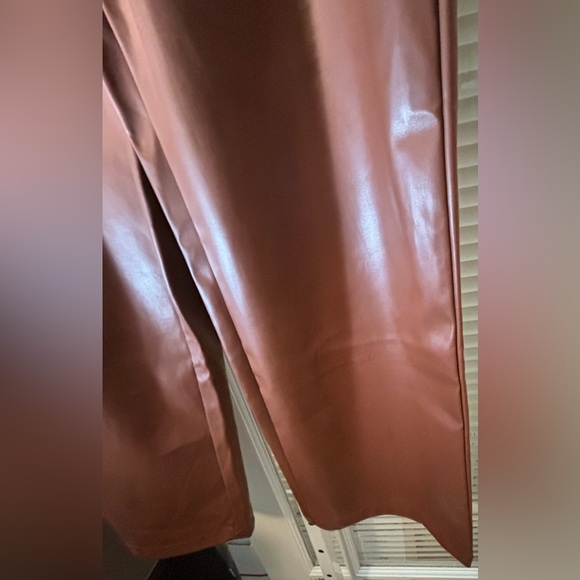 Shein Faux Leather Pants-Size XL (12) - Picture 8 of 9
